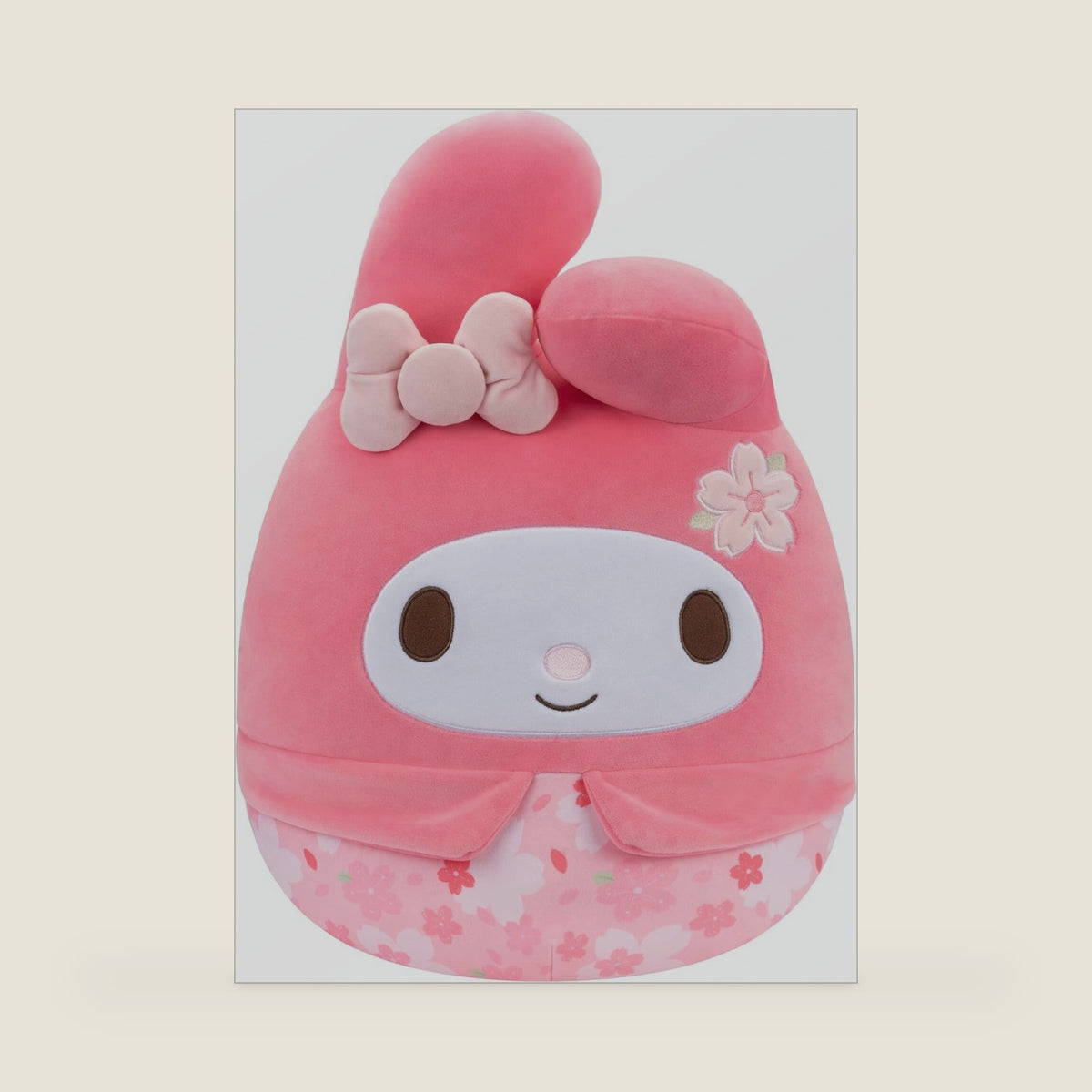 Squishmallows Original 14-Inch My Melody Floral Print Plush - Medium-Sized Ultrasoft Official Jazwares Plush