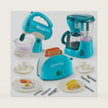 Joyin Play Kitchen Toys, Pretend Food Kitchen Accessories Girls Toy with Coffee Maker, Mixer, Toaster with Realistic Lights& Sounds, Birthday Gift for Kids, Gifts for Christmas