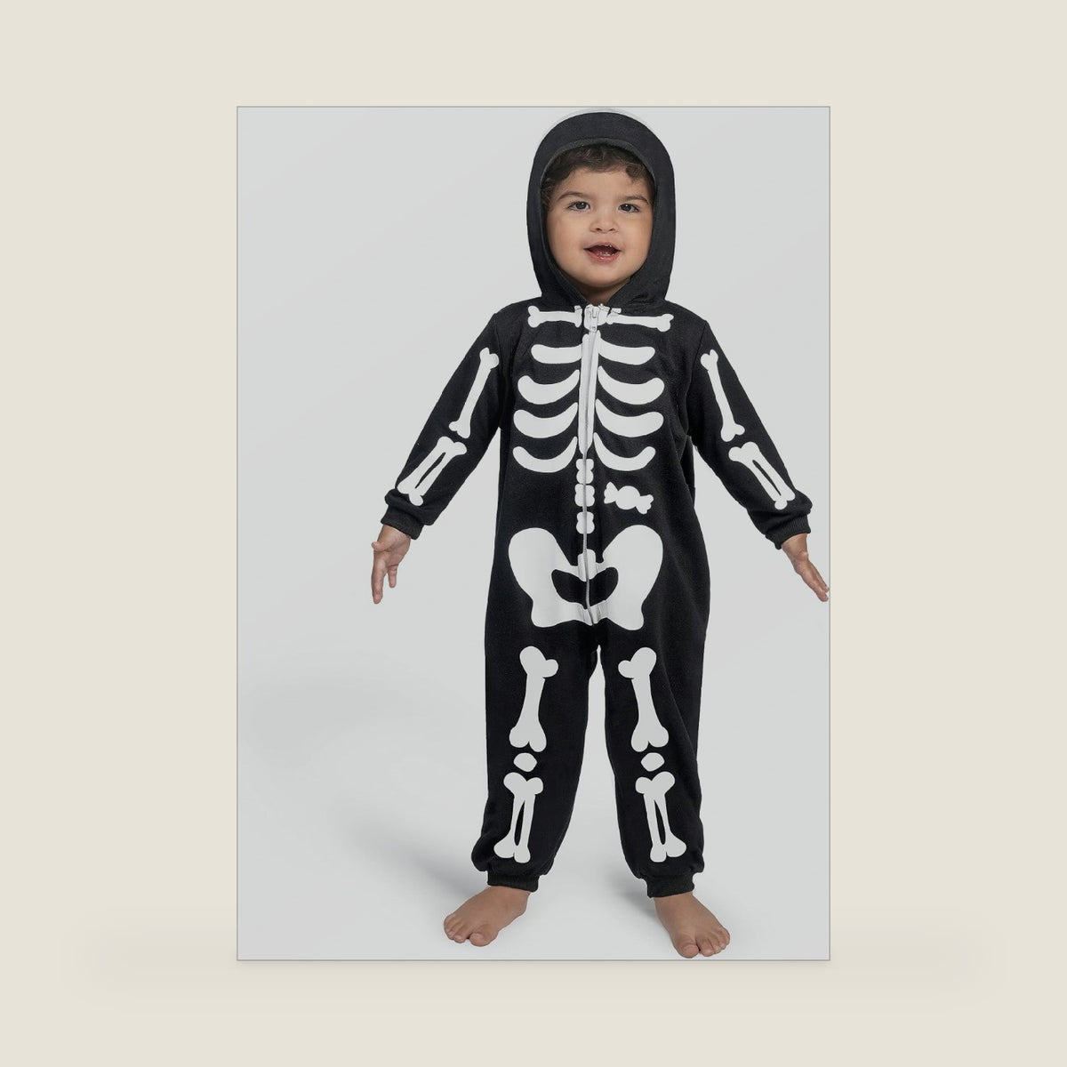 Spooktacular Creations Halloween Baby Animal Costume, Toddler Hooded Jumpsuit for Baby Halloween Dress Up Costume Party