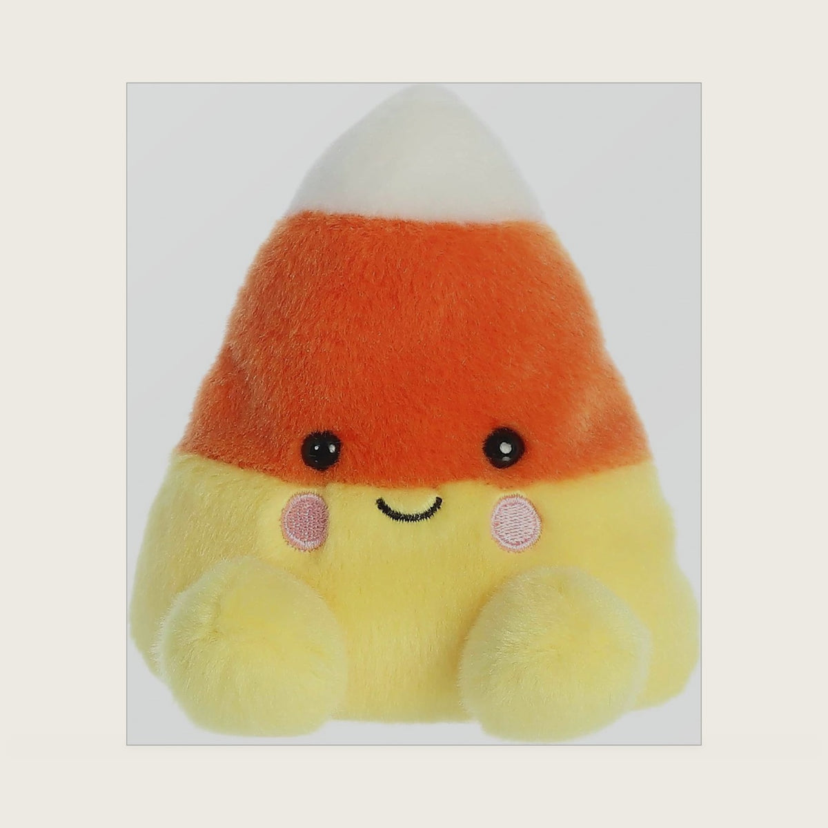 Palm Pals 5" Maisy Candy Corn Spooky Plush