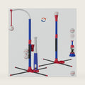 HYES 3-in-1 Baseball Set for Kids with Auto Pitching Machine