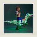 Minetom Halloween Light-Up Inflatable Dinosaur Costume For Kids,Toddler
