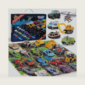 24 PCS Play Vehicles Advent Calendar, 24 Days of Surprises Toys Box, Christmas Countdown Advent Calendars for Kid Boys
