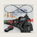 Hot Bee Train Set - Train Toys for Boys w/Smokes, Lights & Sound, Toy Train w/Steam Locomotive, Train Carriages & Tracks, Toddler Model Trains for 3 4 5 6 7 8+ Years Old Kids