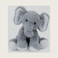 Elephant Stuffed Animals Soft Plush Toy for Baby Girls Boys,12" Grey Soft Small Stuffed Elephant Huggable Gifts for Birthday