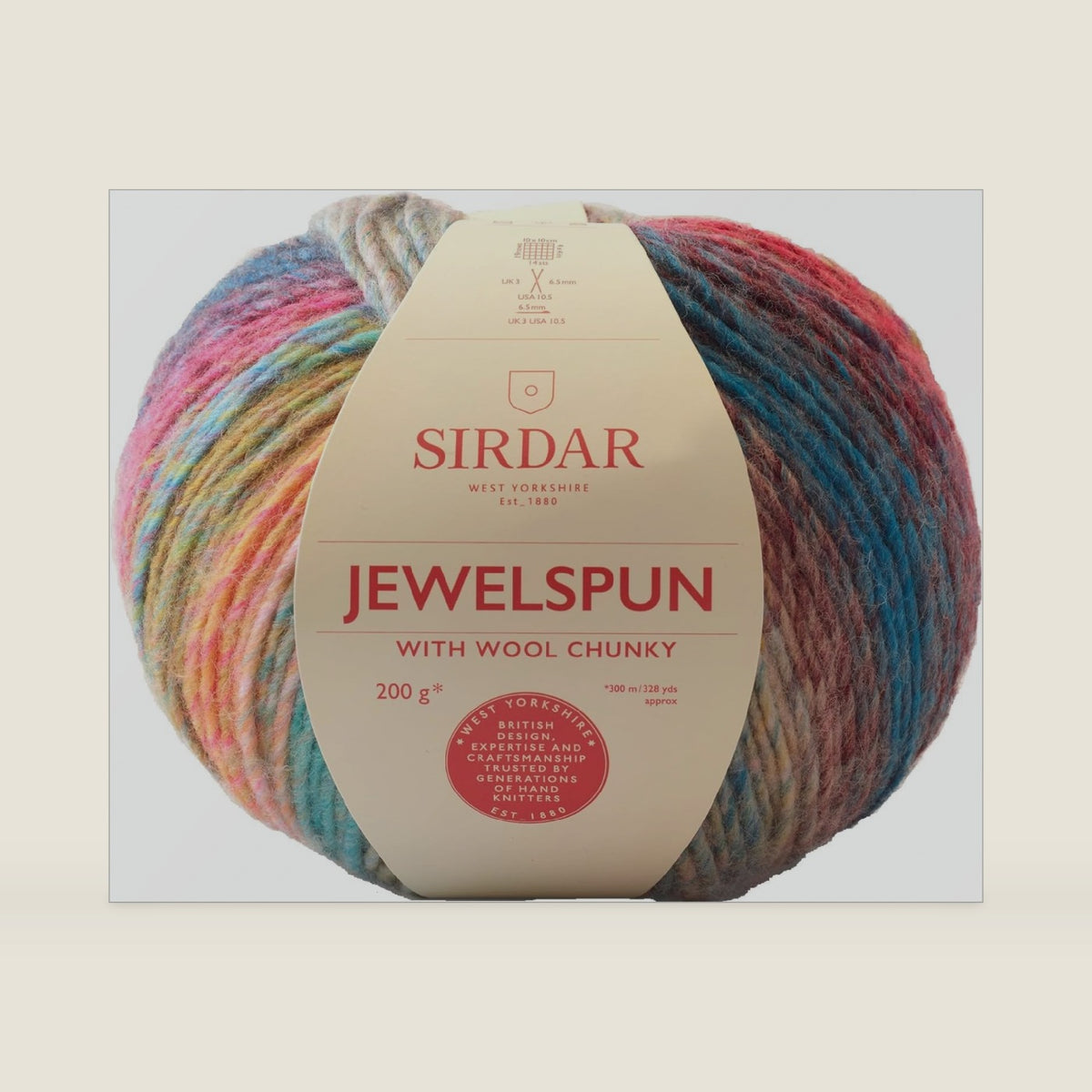Jewelspun Chunky with Wool - Precious Reef (204) - 200g