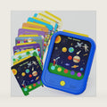 Kids Learning Tablet Educational Learning Pad for Toddlers 2-5 to Learn Alphabets, Numbers, Foods, Time, Music, Talking Cards for Toddlers，Learning Educational Toy Kids Gifts