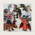 Kissdream 7 Piece Jumbo Dinosaur Toys Big Dinosaur Toy for Boys Realistic Giant Dinosaur Toys for Kids 3-5 - Perfect Dinosaur Gifts for Kids
