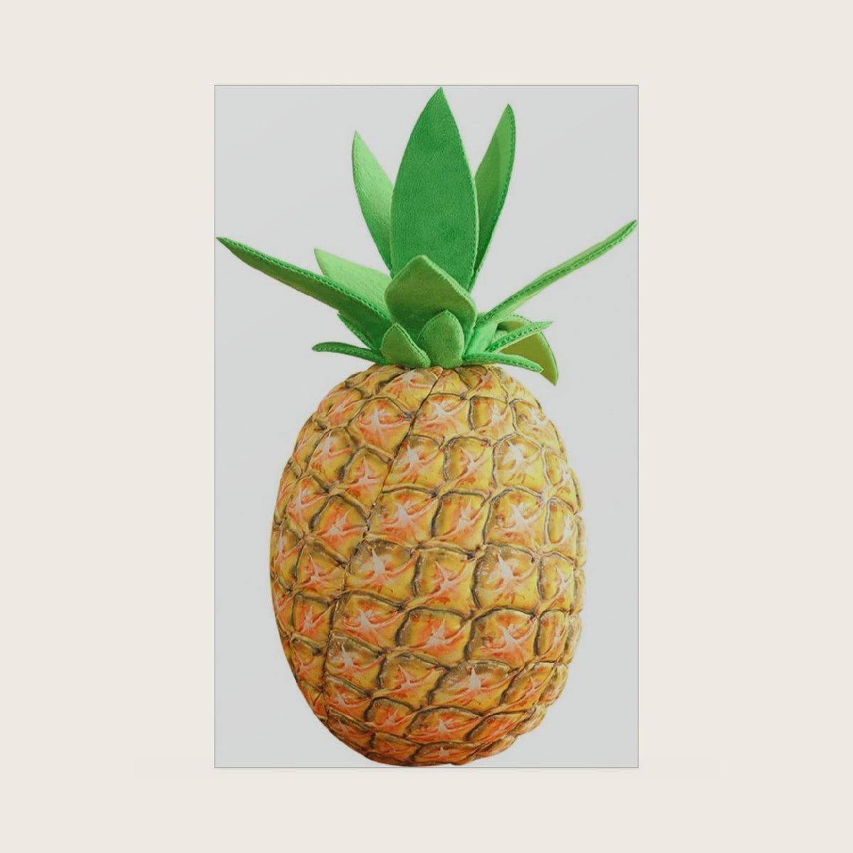 16 Inch Fruit Pineapple Pillow Stuffed Toy Plush