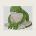 BRINJOY Giant Frog Stuffed Animal, 28" Large Plush Green Tree Frog w/Magnet, Christmas Stickers, Big Stuffed Lifelike Frog, Jumbo Oversized Toy for Toddlers Kids Boys Girls, Age 3+