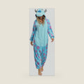 BGOKTA Halloween Animal Onesie Pajamas for Adults Costume Cosplay Homewear One Piece
