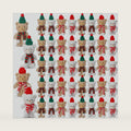 Hiboom 40 Pcs Christmas Stuffed Animal Bear Bulk Mini Plush Toy, Fashion