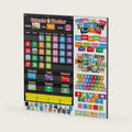 Calendar and Weather Pocket Chart for Kids Learning, Large 44.5”x28” Homeschooling Calendar Pocket Chart with 113 Cards, Teacher and Back to School Supplies
