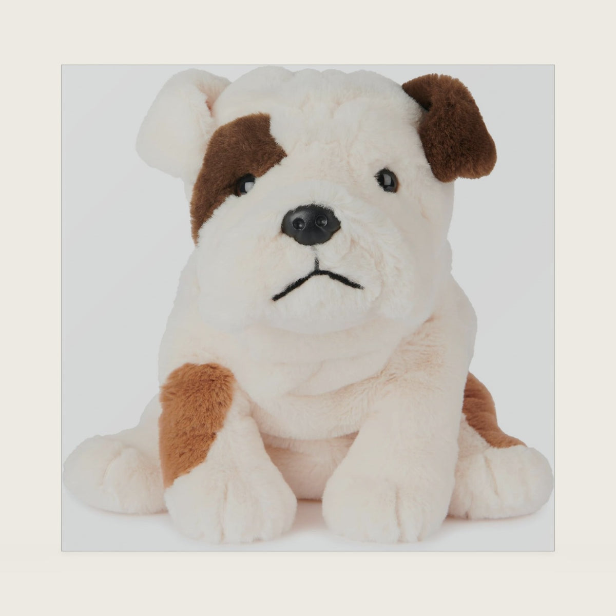 Toast 10-Inch Bulldog Puppy Stuffed Animal for Ages 0+