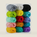 MAQIHAN 15x20g Acrylic Yarn for Crocheting - Soft Knitting Yarn for Crafts