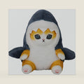 Shark Cat Plush Toy (Blue, 8inch)