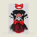 bakjuno Toddler Baby Girls Princess Costume Halloween Outfit for Baby Girl Dress With Headband
