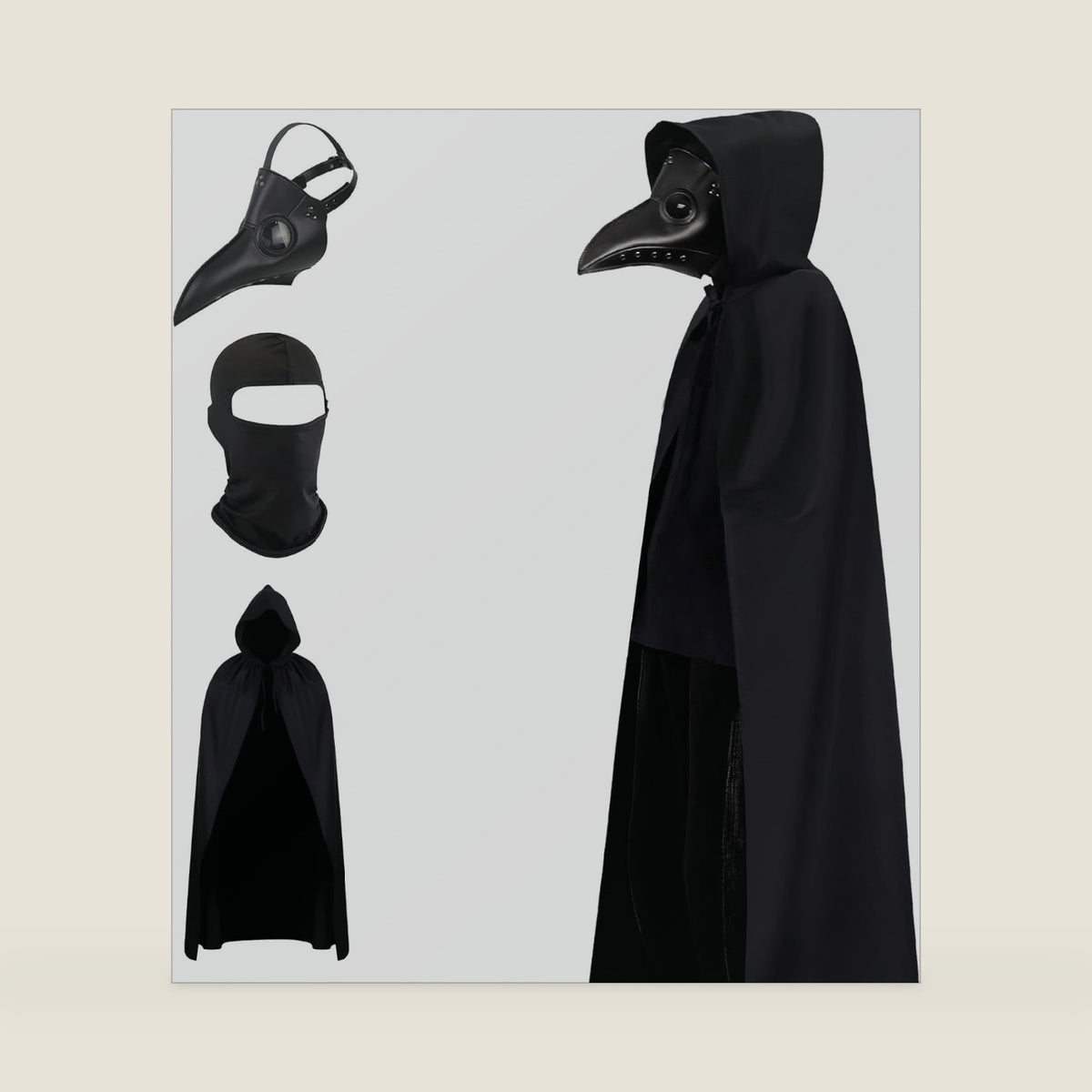 Halloween Plague Doctor Mask, Plague Doctor Costume, Halloween Costume