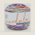 Lion Brand Yarn, Mandala Impressions Yarn, Very Berry, Fall Multi, 1 Pack