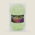 Lion Brand Yarn, DIY Glow Chenille Glow in the Dark Yarn, Glow Worm, 1 Pack