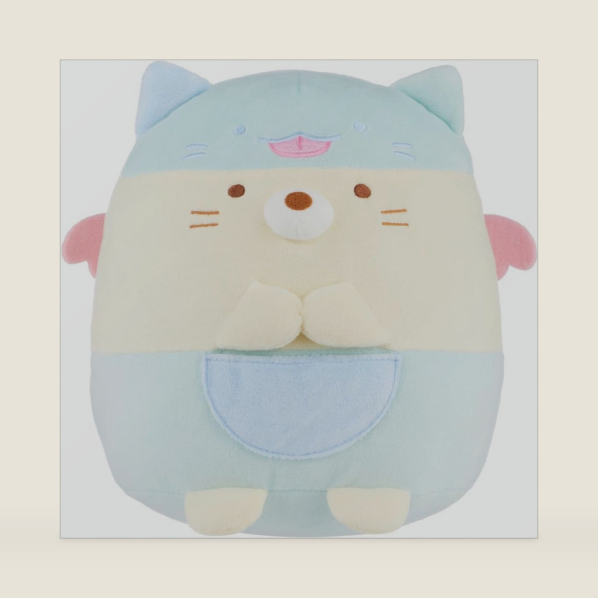 SUMIKKOGURASHI San-X Original Neko Ghostly Night Park Series Plush - 9-inch Plush