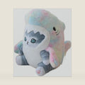 8Inch Tie Dye Shark Cat Plush Toy