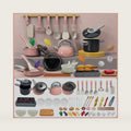 Kids Kitchen Toy Accessories Set for Girls and Boys, 61Pcs