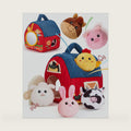 hahaland Baby Toys 6-12 Months - Surprise Barn Stuffed Farm Animals Plush