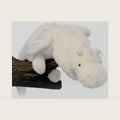 YOUBLEK 40 in 5Lb Weighted Stuffed Animals, White Weighted Dragon Plush Toy