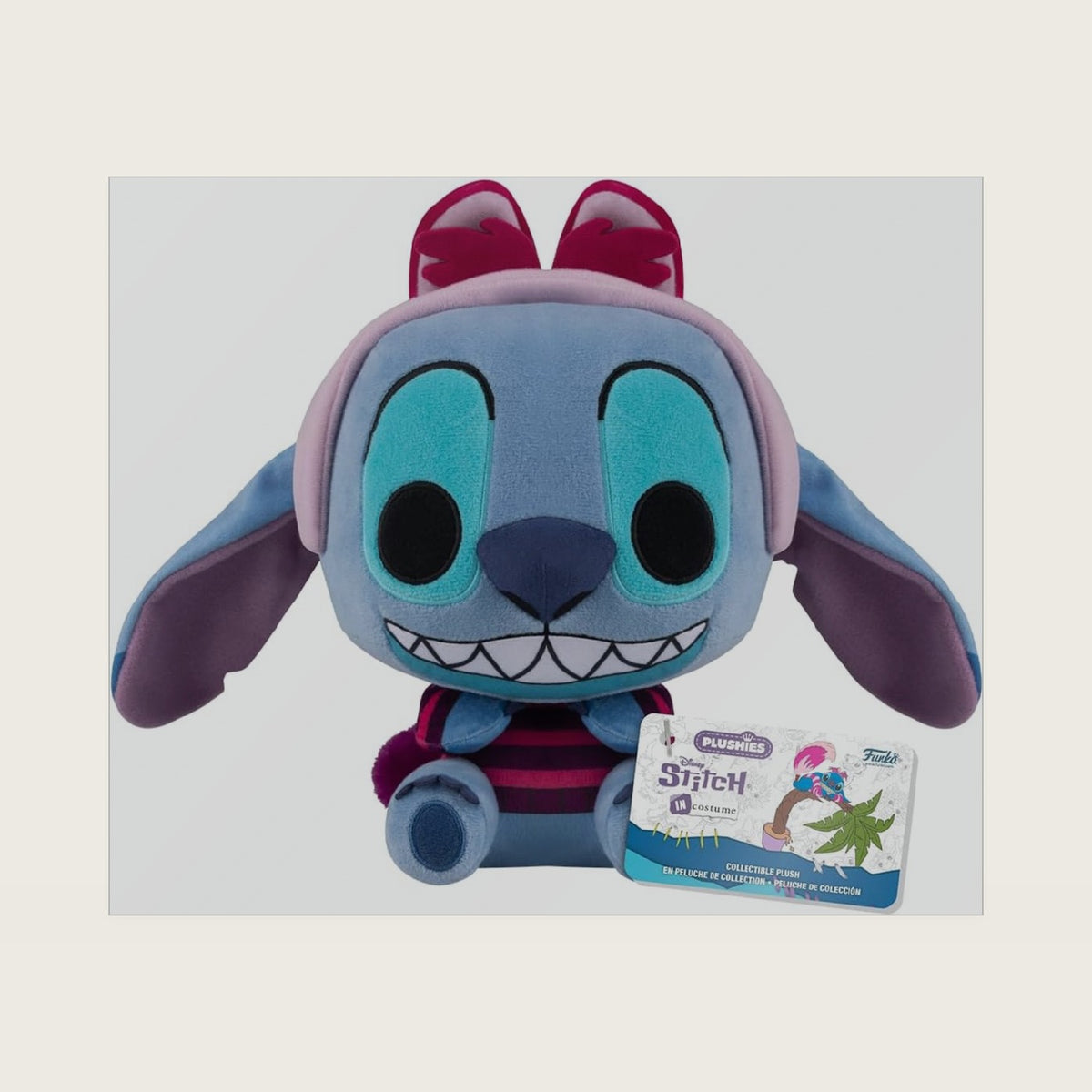 Pop! Plush: Stitch in Costume - Alice in Wonderland, Stitch as Cheshire Cat 7"
