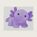 Axolotl Plush, Soft Cute Axolotl Stuffed Animal Plushies, Plushies Dolls for Kids, Gift for Girls Boys (Purple)