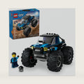 LEGO City Blue Monster Truck Off-Road Toy Playset with a Driver Minifigure, Imaginative Toys for Kids, Fun Gift for Boys and Girls Aged 5 Plus, Mini Monster Truck, 60402