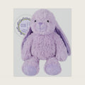 SuzziPals Purple Bunny Stuffed Animal, Microwave Heating Pad Rabbit Plush