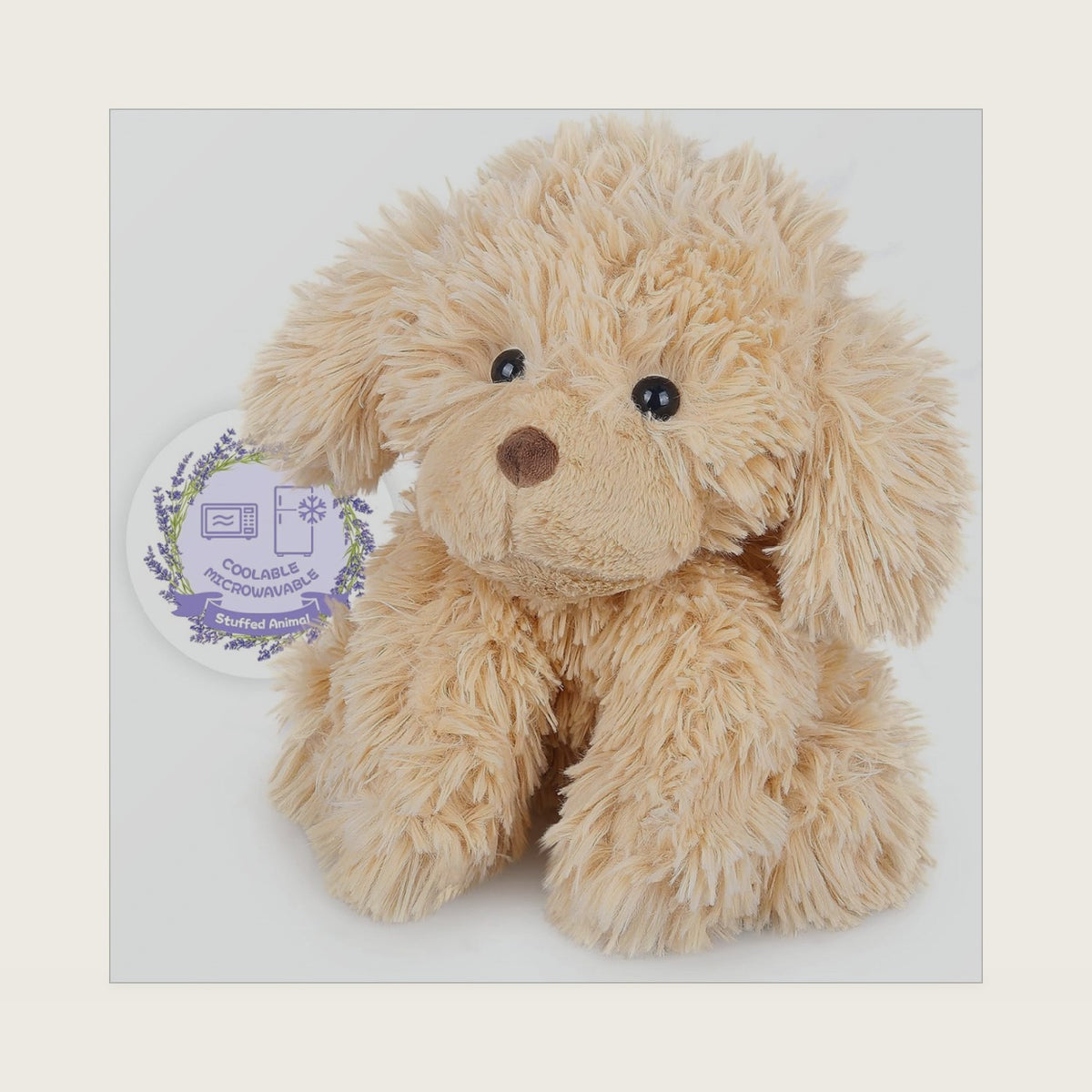 SuzziPals Heatable & Coolable Golden Retriever Stuffed Animal Heating Pad