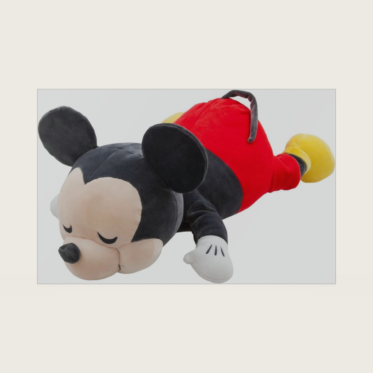 STORE Official Mickey Mouse Cuddleez Plush - Super Soft & Huggable Toy for Fans & Kids of All Ages - Perfect Collectible Gift, Large Plushy - 23 Inches