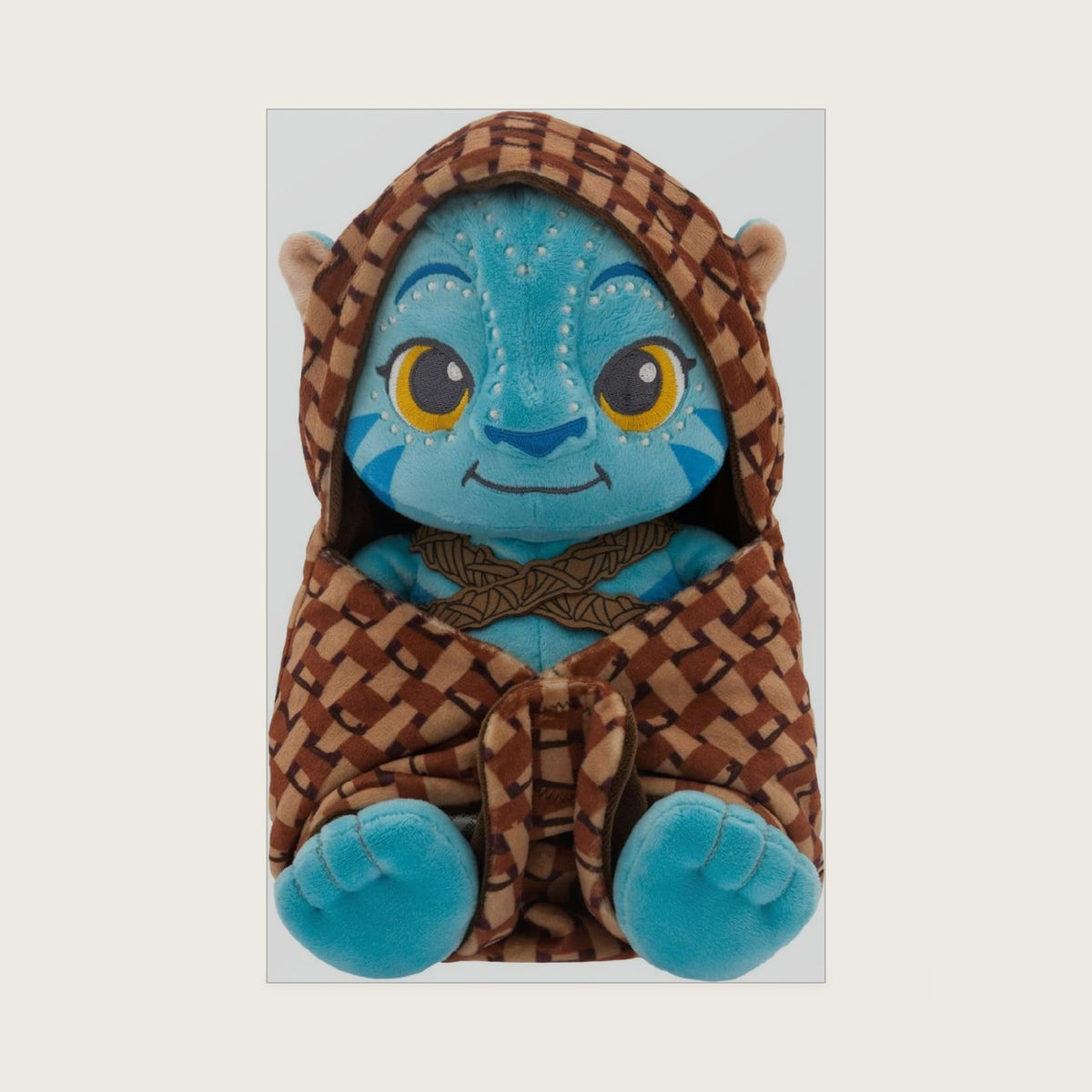 Store Official Na'vi Plush with Blanket Pouch - Avatar - Babies Plushy in Baby Swaddle - Toy for Those who Love Plush Figure Toys, Cute Plushies, & Baby Stuffed Animals - Small - 10"