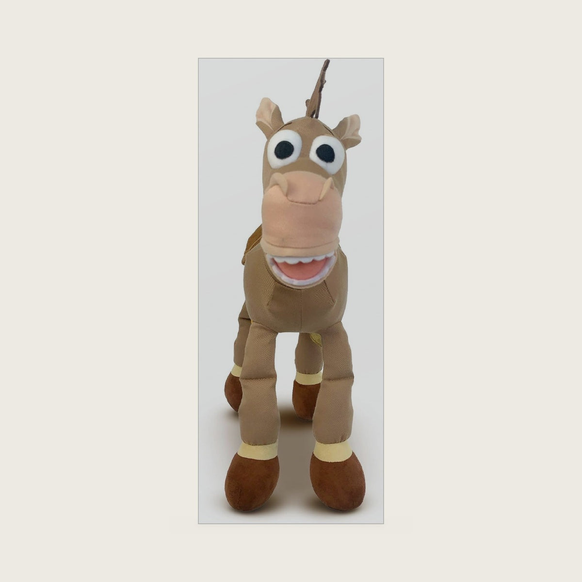 Store Official Toy Story Plush, Bullseye, Iconic Cuddly Toy Character with Embroidered Eyes and Soft Plush Features, Suitable for All Ages