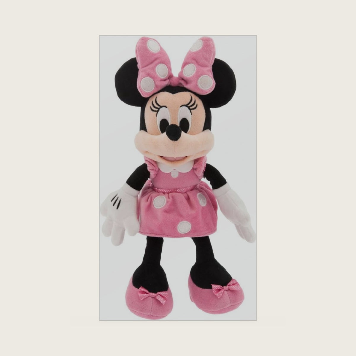 Store Minnie Mouse Plush Toy in Pink - 14-Inch Soft Collectible - Timeless Design & Premium Quality - Ideal Gift Lovers - Perfect for Birthdays, Holidays, & Special Events