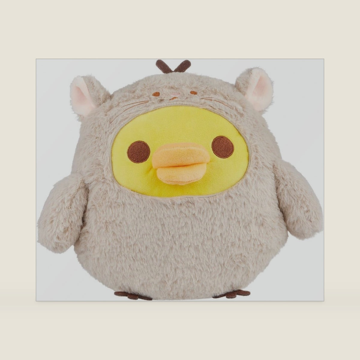 Kiiroitori San-X Original Sitting Chinchilla Costume Plush - 9-inch Plush