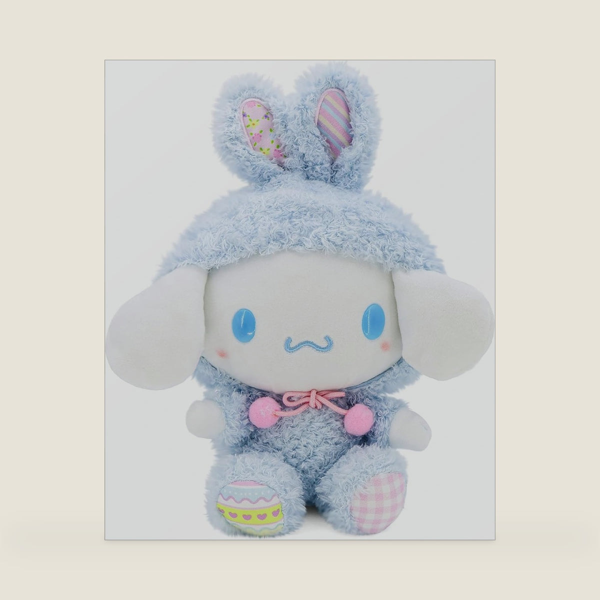 Kawaii Cartoon Bunny Cross-Dressing Series Plush,Rabbit Stuffed Cute Soft Doll Toys, Plush Pillow Stuffed Animals Toy Birthday Gifts for Girls Kids (Blue)
