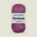 Estako Dream Soft Microfiber Acrylic Yarn, Fingering Weight 1, Light Purple
