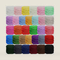 Timgle 32 Skeins Chunky Chenille Yarn Soft for Crochet, Stylish Color