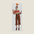 Disguise Women's Anxiety Deluxe Adult Costume