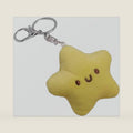 1Pcs Yellow Plush Star Keychain Backpack Accessories Doll Pendant Heart Healing in Addition to Serving as a Keychain Women's Keyrings and Keychains