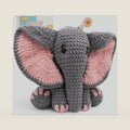 CODGP Crochet Kit for Beginners, 13-Inch Elephant Crochet Kit for Adults