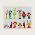 Whoville Miser Bath Playset Figure Set with Cindy Lou Who, Max and Friends