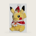 Pokemon Center: Pikachu with Holiday Cape & Hat Pokemon Holiday Plush - 14 In.