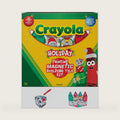 CreateOn Crayola PaintOn Holiday Magnetic Tiles, Magnetic Kids’ Building Toys, STEM Learning Travel Toys for Boys and Girls, 18-Piece Set