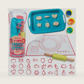 Baketivity Kids Cookie Cutter Set with 24 Assorted Cookie Cutters Shapes