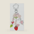 AGEN KGEN Aesthetic Y2K keychains Cute Butterfly Star Strawberry Bear Guitar Keychains Charms for Women Bag Purse Gifts